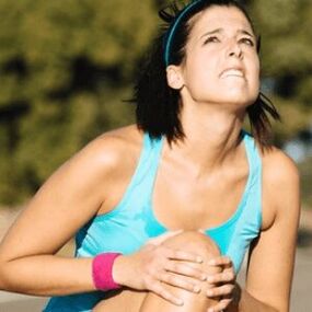 A dor na articulação do joelho com artrose